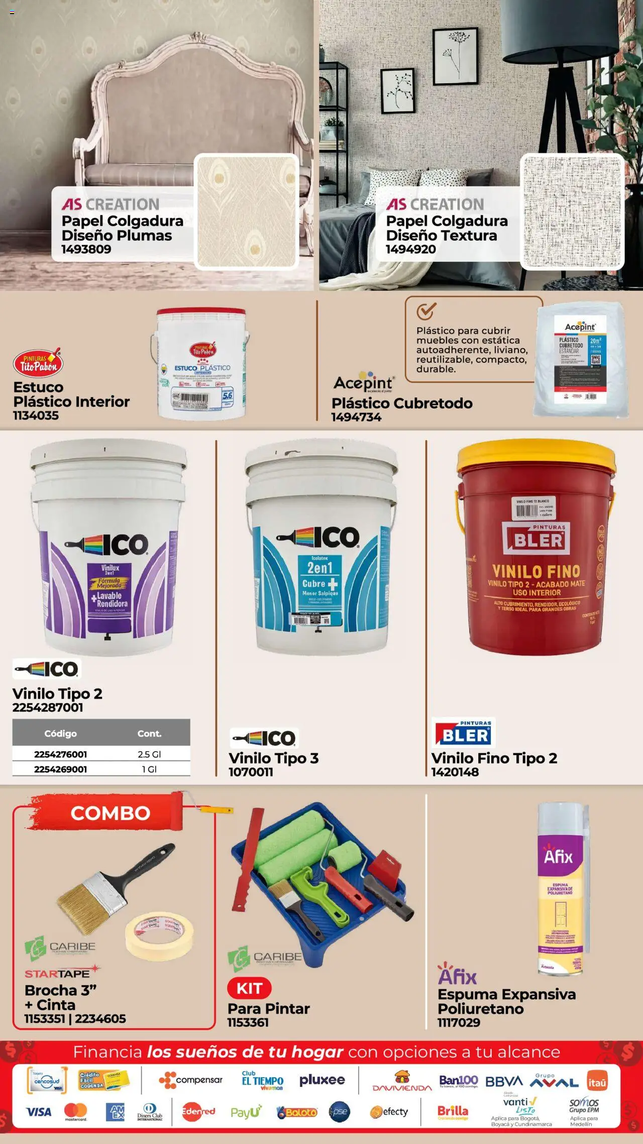 Easy revista - valida desde el 29.09.2025 | Página: 10 | Productos: Espuma, Brocha, Cinta