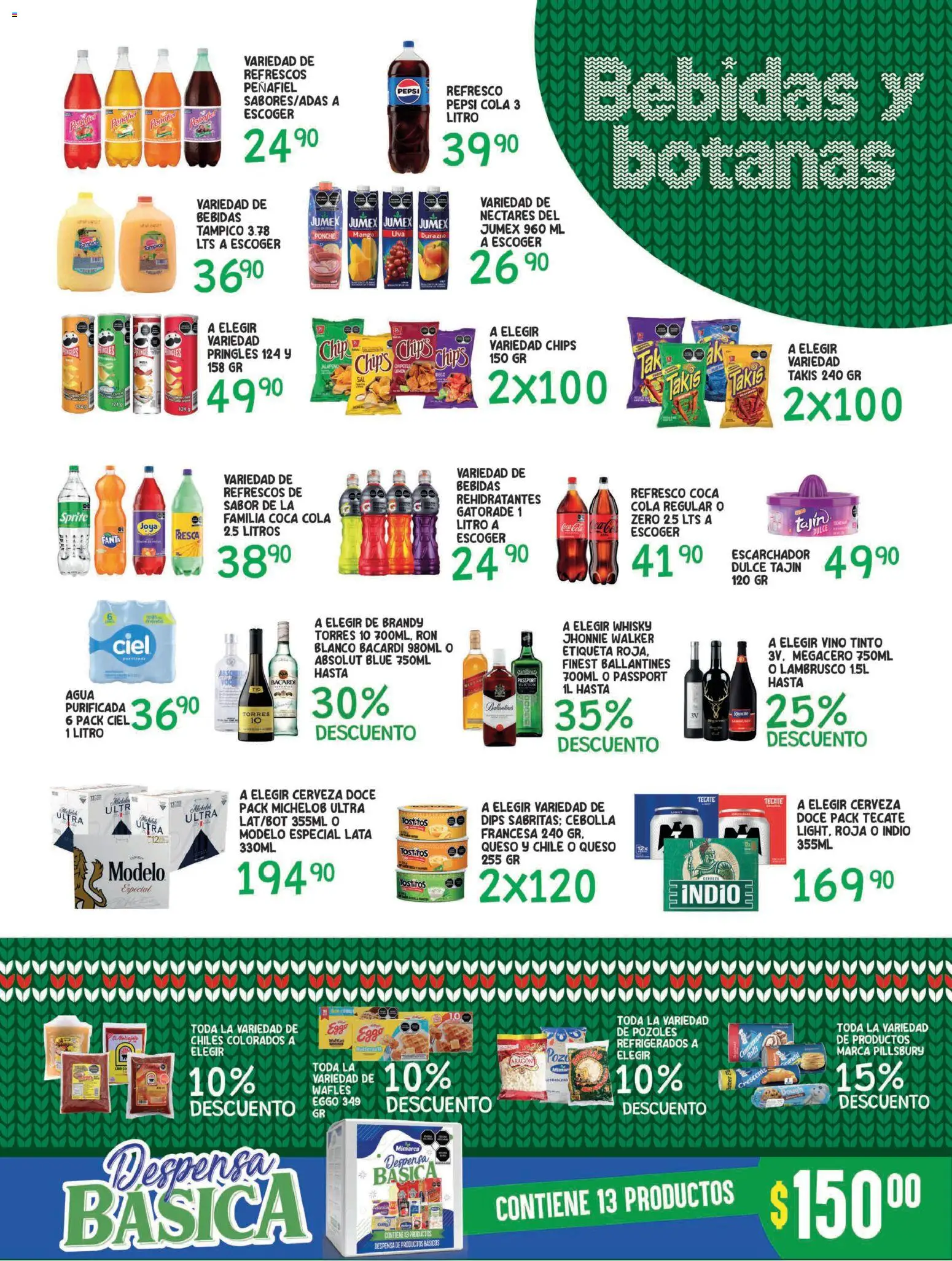 Nuevas ofertas de Alsuper válidas en toda la República Mexicana desde el 30.12.2025. ¡Encuentra las mejores ofertas en Alsuper folleto Saltillo! | Página: 3 | Productos: Limón, Cerveza, Vino, Despensa