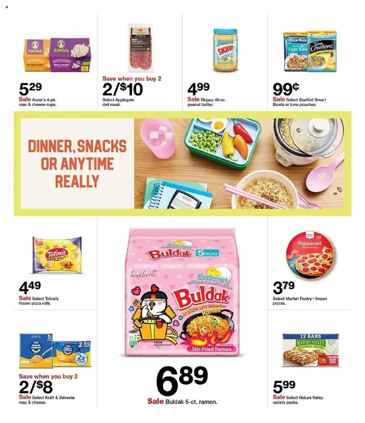 Target Weekly Ad - valid from 10.08.2025 | Page: 11 | Products: Cheese, Pizza