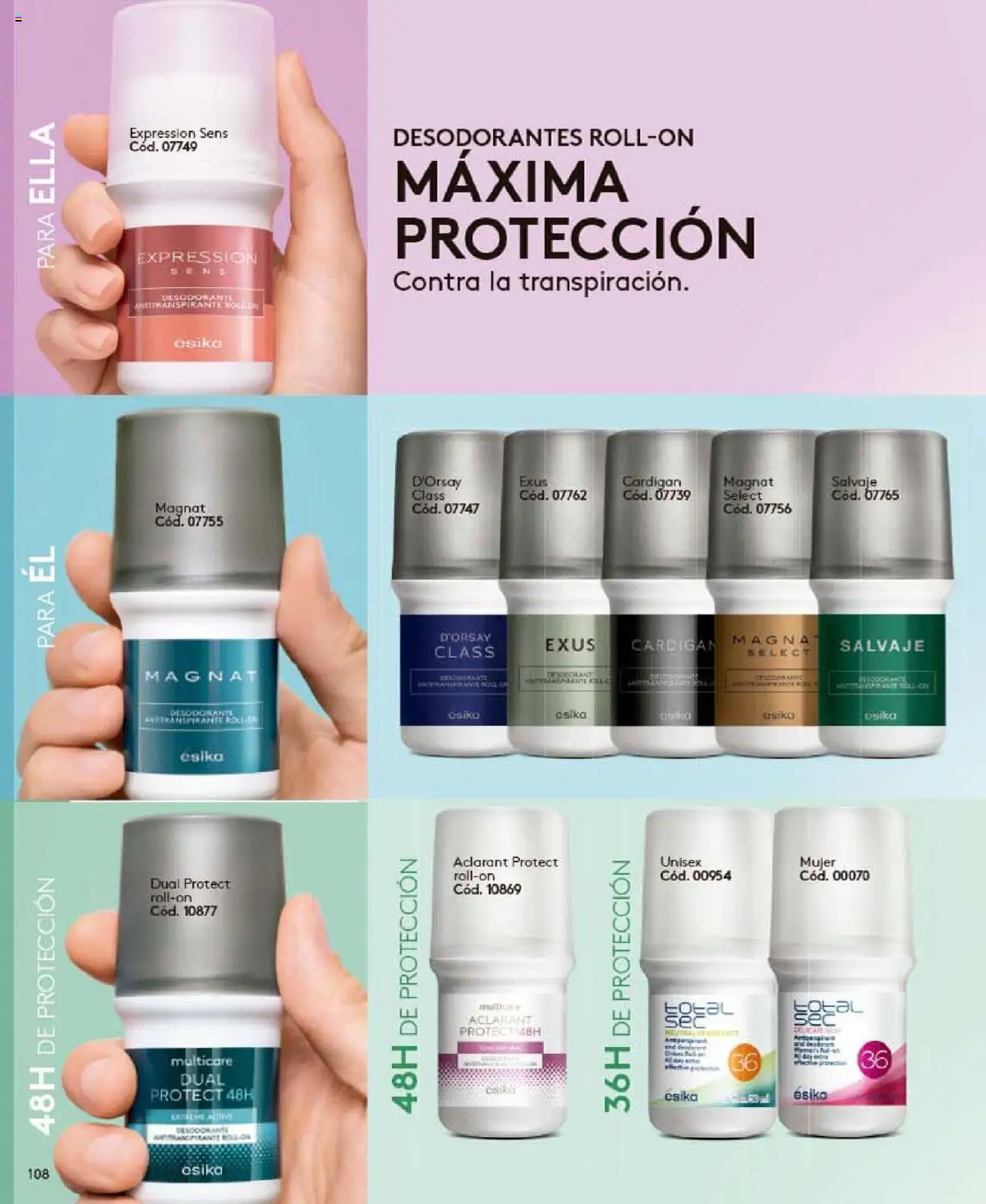 Ésika revista - valida desde el 24.09.2025 | Página: 108 | Productos: Desodorante