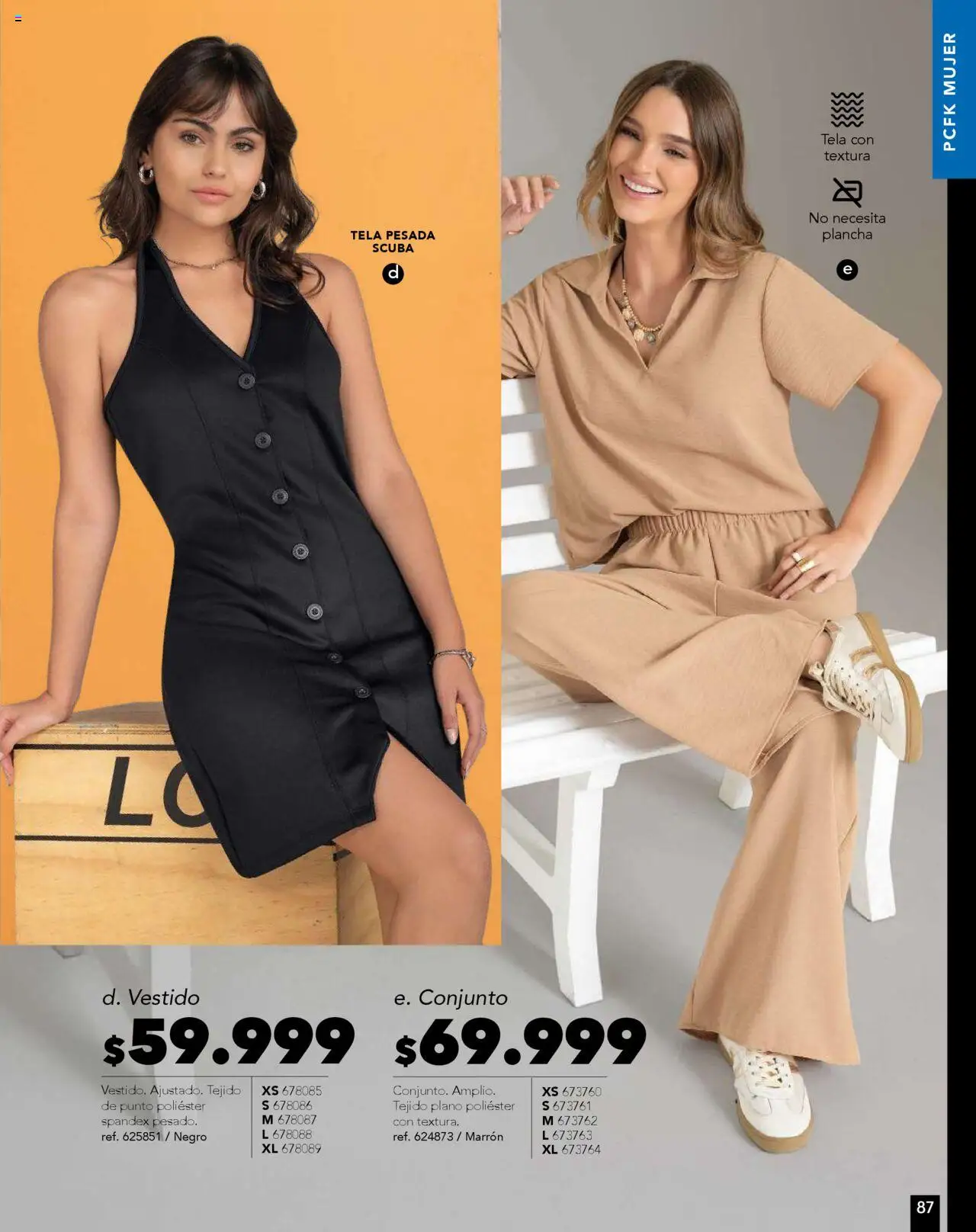 Pacifika revista - valida desde el 10.09.2025 | Página: 91 | Productos: Plancha, Vestido, Conjunto
