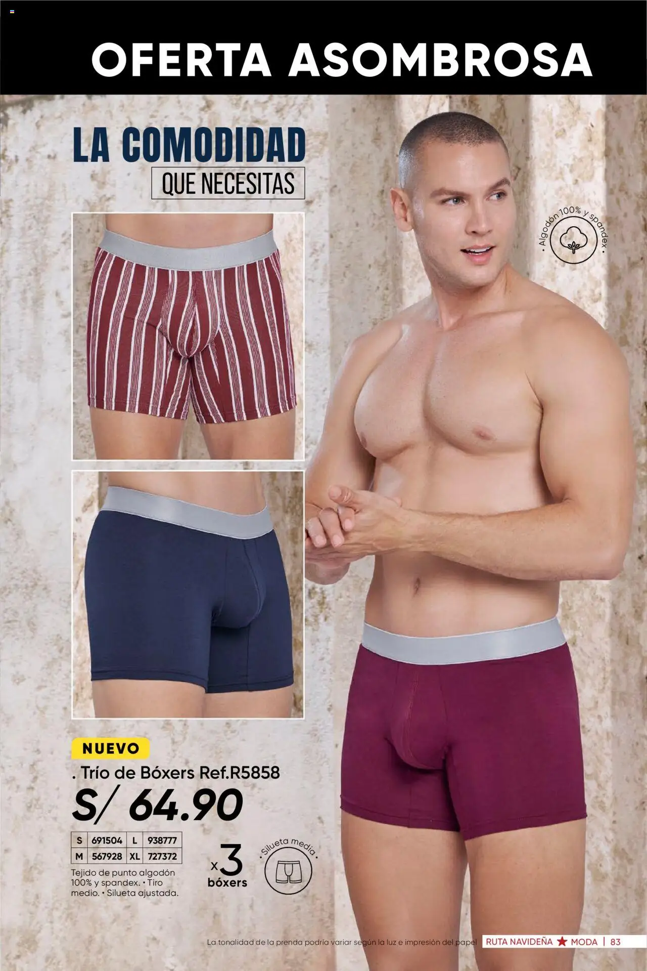 Catálogo Azzorti válido desde 15.10.2025 | Página: 85 | Productos: Boxers