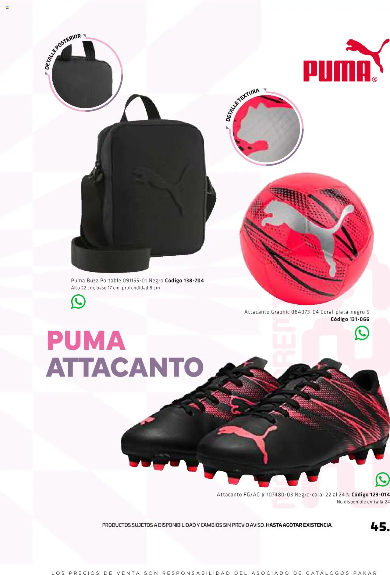 Nuevas ofertas de SC Pakar válidas en toda la República Mexicana desde el 29.08.2025. ¡Encuentra las mejores ofertas en SC Pakar - Catálogo Otoño Women! | Página: 45