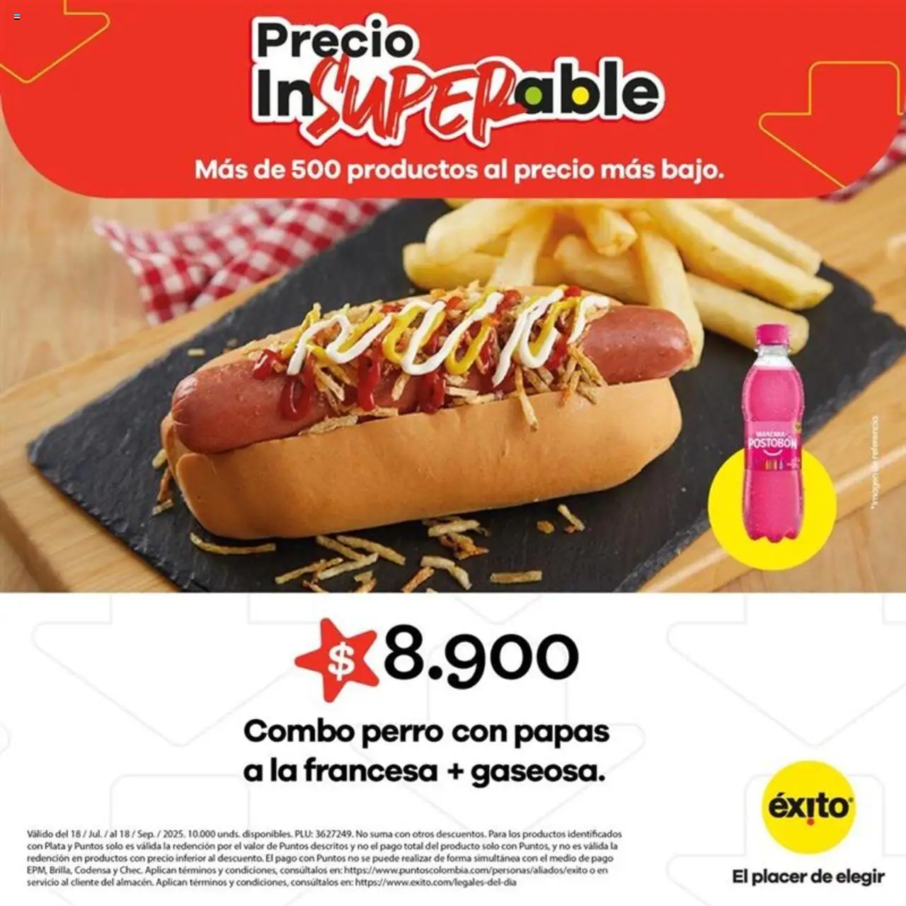 Éxito revista - valida desde el 18.07.2025 | Página: 1 | Productos: Plátano