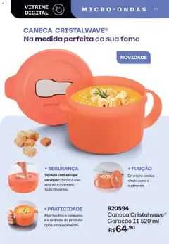 Tupperware Folheto - válido de 01.08.2025 | Página: 69 | Produtos: Caneca, Microondas
