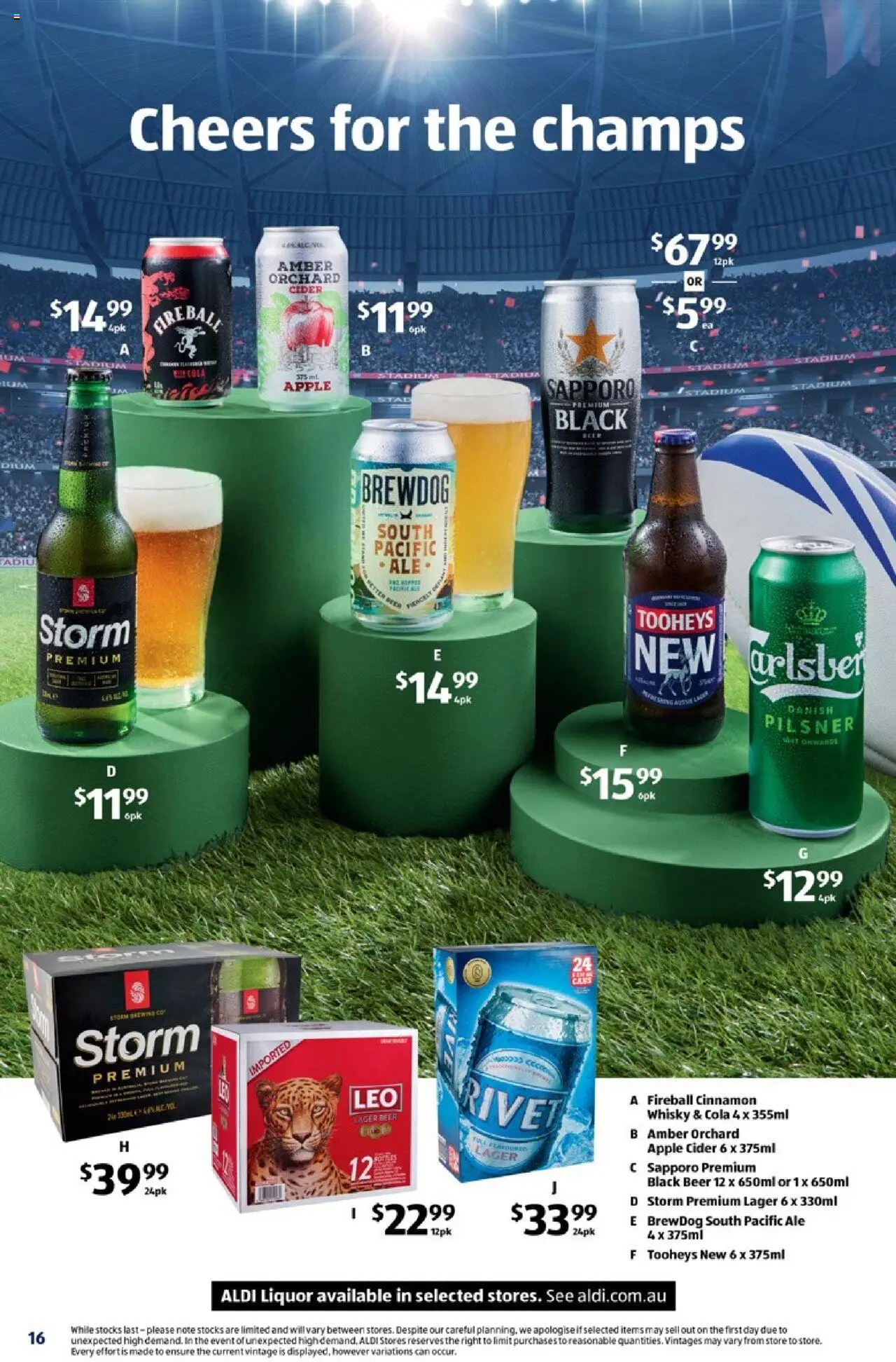 Aldi catalogue - valid from 17.09.2025 | Page: 16 | Products: Beer