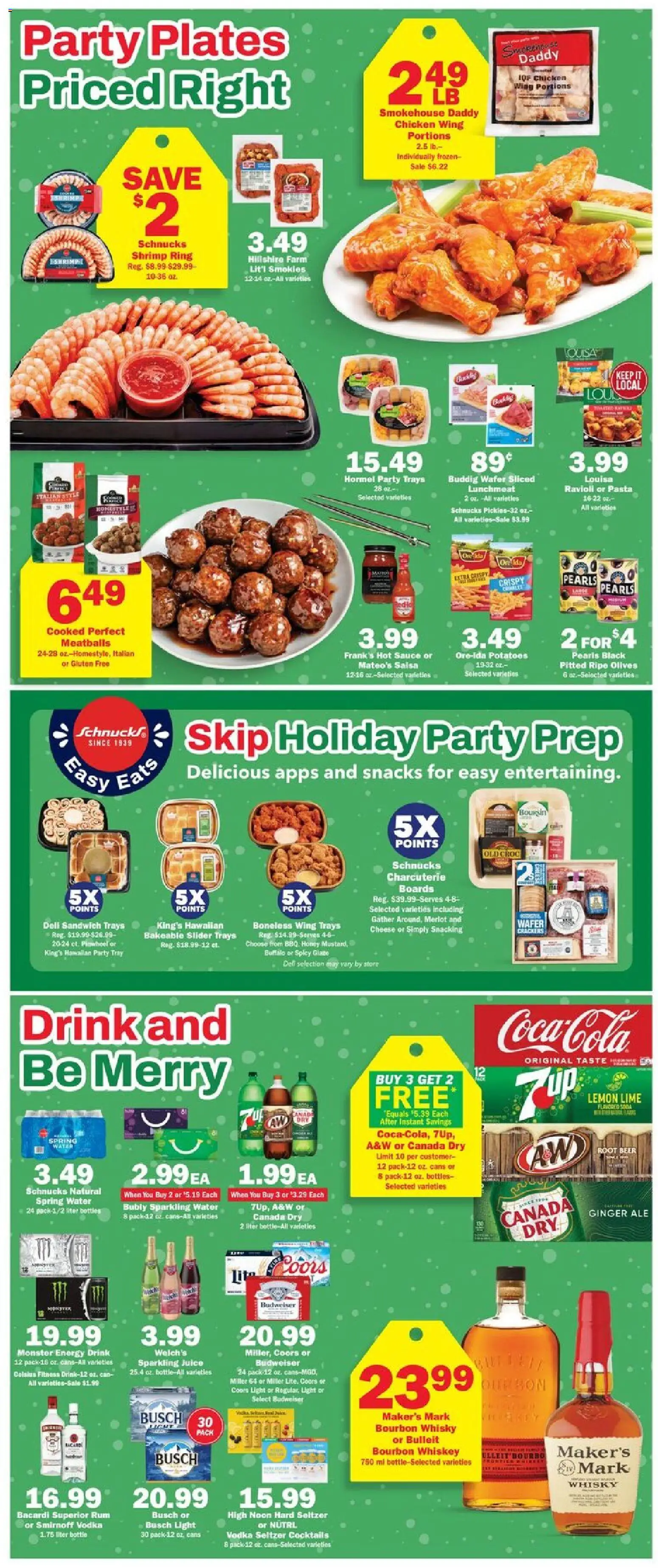 Schnucks Weekly Print Ad - IN - valid from 17.12.2025 | Page: 3 | Products: Juice, Potatoes, Water, Lemon