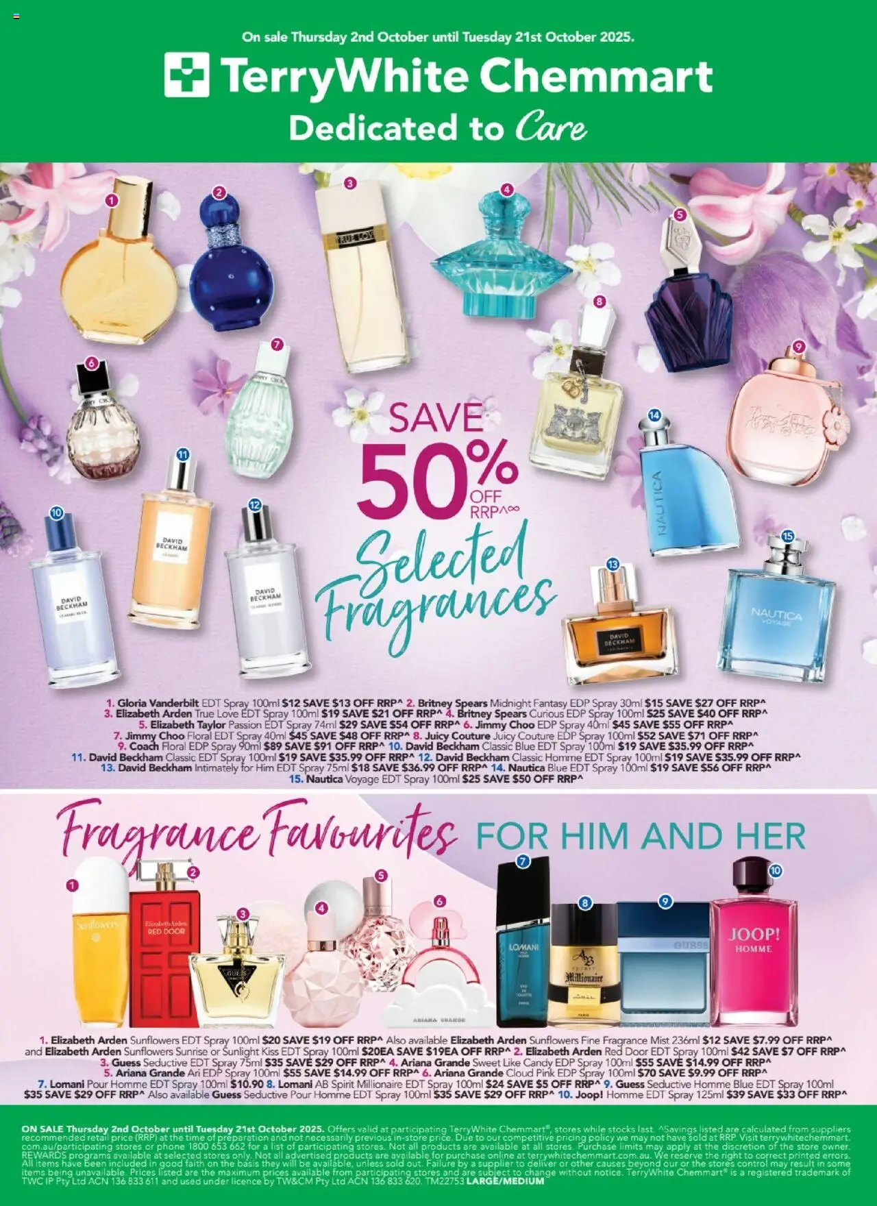 Terry White catalogue - valid from 02.10.2025 | Page: 22 | Products: Door, Floral, Fragrance, Phone