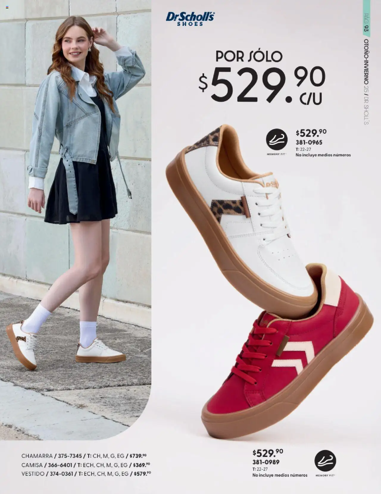 Nuevas ofertas de Andrea válidas en toda la República Mexicana desde el 25.08.2025. ¡Encuentra las mejores ofertas en Andrea - Catálogo Dr Scholls! | Página: 8 | Productos: Camisa, Chamarra, Vestido