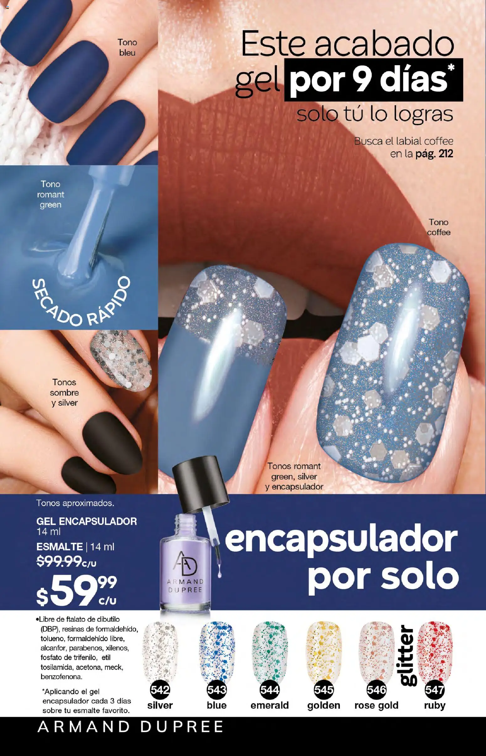 Nuevas ofertas de Fuller válidas en toda la República Mexicana desde el 18.03.2026. ¡Encuentra las mejores ofertas en Fuller campaña 25 2026! | Página: 170 | Productos: Glitter, Sobre