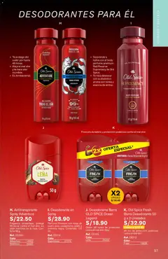 Vista previa de folleto Leonisa - Aliados Celebra A Mamá de la Leonisa válido desde 07.04.2026 | Página: 57 | Productos: Desodorante, Té, Perfume, Fragancia