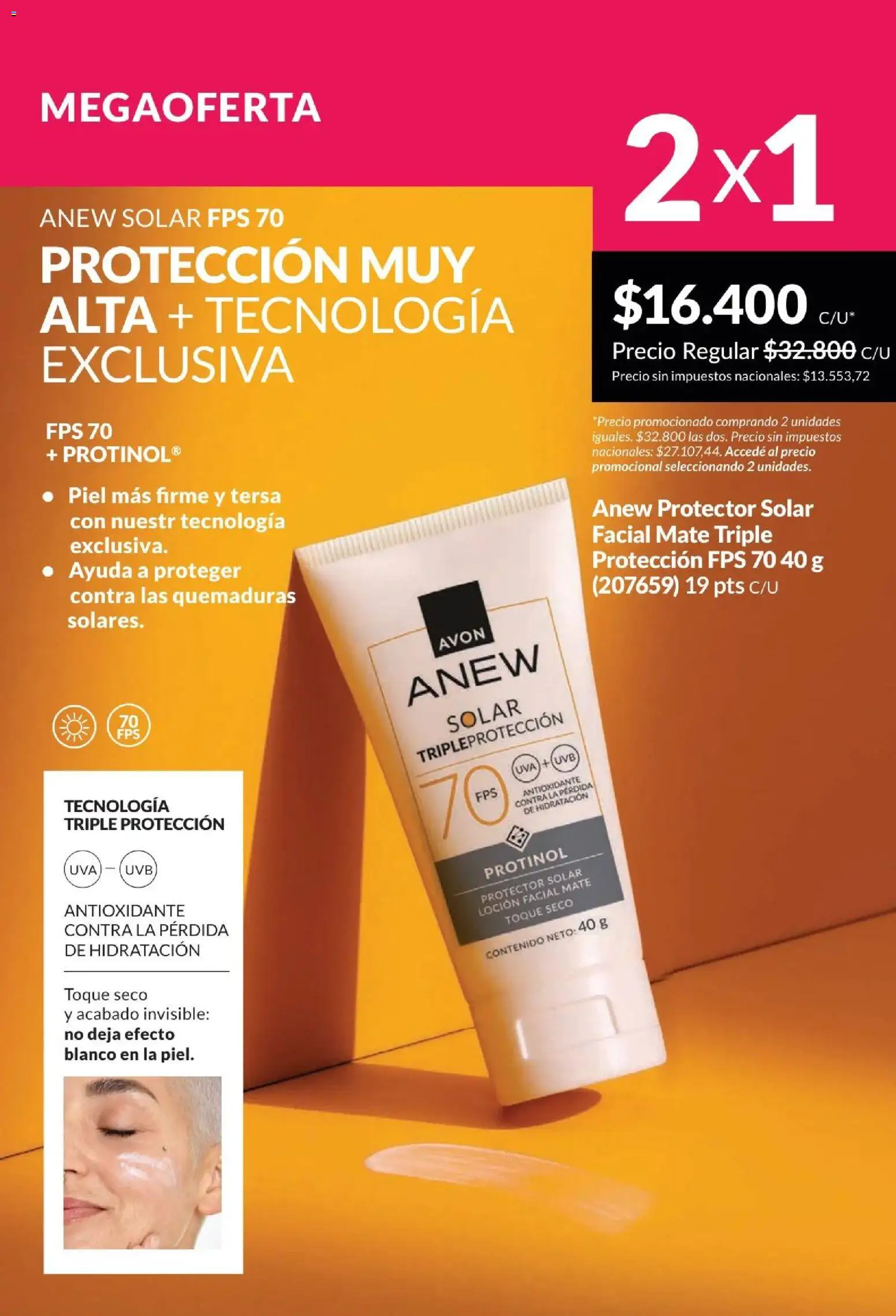 Catálogo AVON Campaña 4/2026 │ válido desde el 01.04.2026 | Página: 120 | Productos: Mate, Protector solar, Loción, Uva