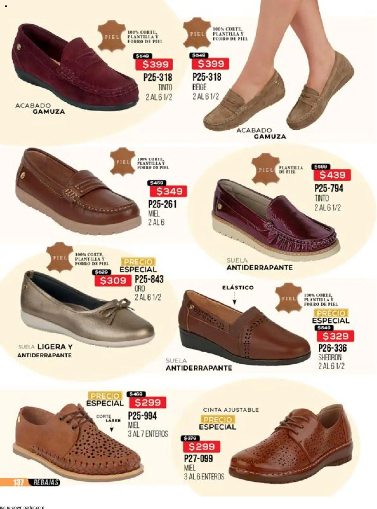 Nuevas ofertas de Cklass válidas en toda la República Mexicana desde el 31.10.2025. ¡Encuentra las mejores ofertas en Cklass catálogo Súper Rebajas Calzado! | Página: 138