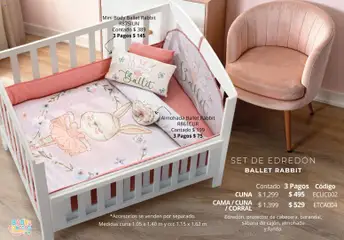 Vista previa de Colchas Concord catálogo Baby, nuevo folleto de la tienda, válido en México a partir del 01.05.2026 | Página: 4 | Productos: Cama, Almohada, Body, Cuna