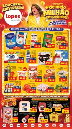 Lopes Supermercados - Ofertas da semana - Pré-Visualização do folheto da loja Lopes Supermercados, válido de 08.08.2025