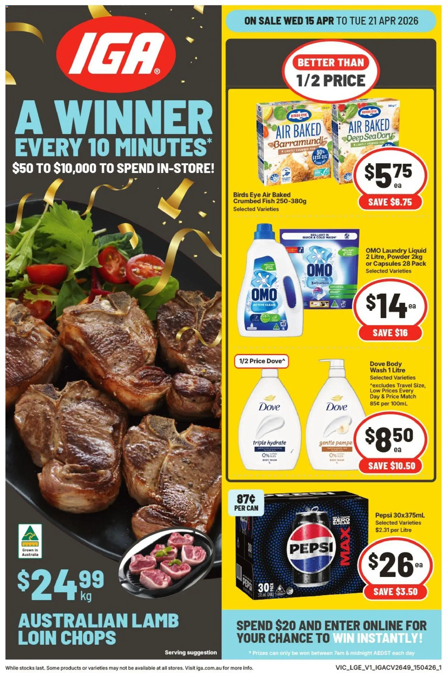 IGA catalogue - valid from 15.04.2026 | Page: 1
