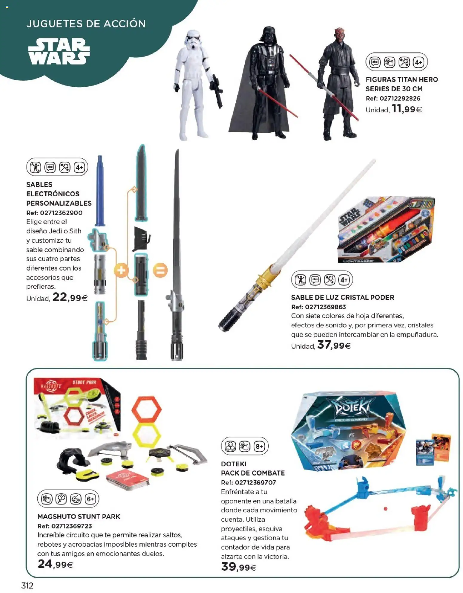 Nuevas ofertas de El Corte Inglés válidas en toda la República Mexicana desde el 27.10.2025. ¡Encuentra las mejores ofertas en El Corte Inglés catálogo Juguetes! | Página: 312 | Productos: Té