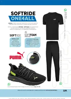 Nuevas ofertas de SC Pakar válidas en toda la República Mexicana desde el 29.08.2025. ¡Encuentra las mejores ofertas en SC Pakar - Catálogo Otoño Men Tomo 2! | Página: 119 | Productos: Zapatos, Espuma, Cordones, Pants