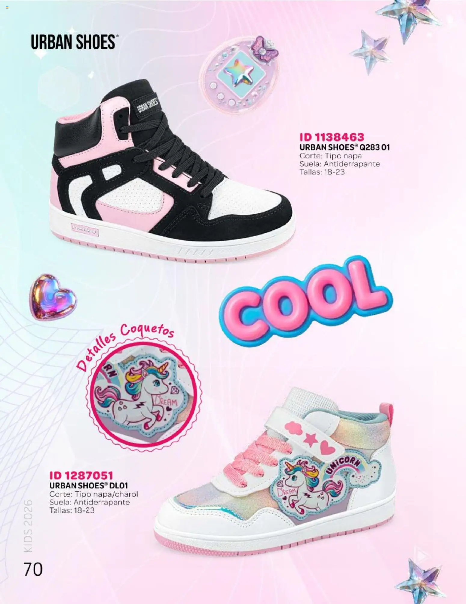 Nuevas ofertas de Price Shoes válidas en toda la República Mexicana desde el 25.04.2026. ¡Encuentra las mejores ofertas en Price Shoes catálogo Kids todo en uno! | Página: 70