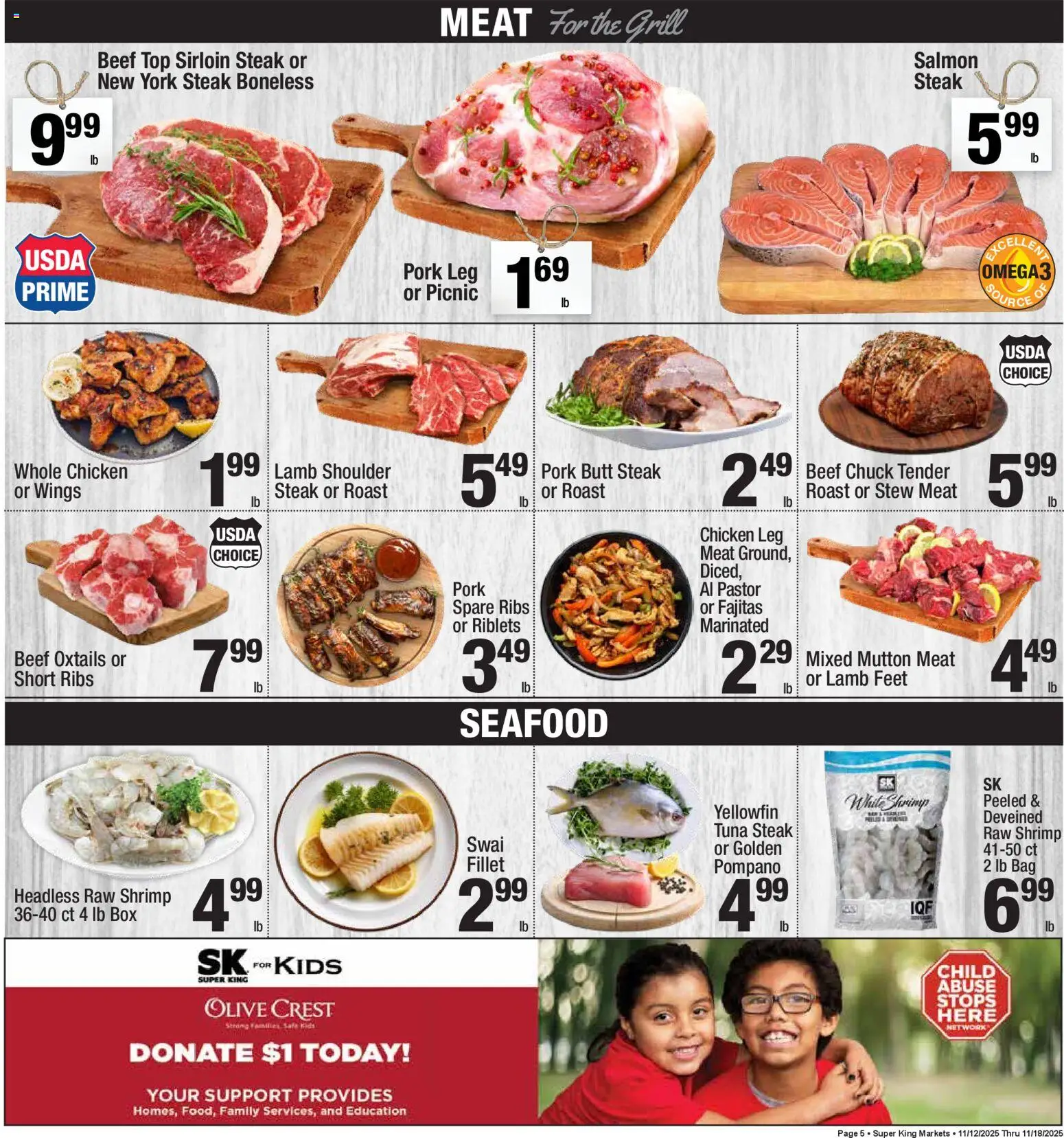 Super King - Weekly Ad - valid from 19.11.2025 | Page: 6 | Products: Box, Beef, Seafood, Grill