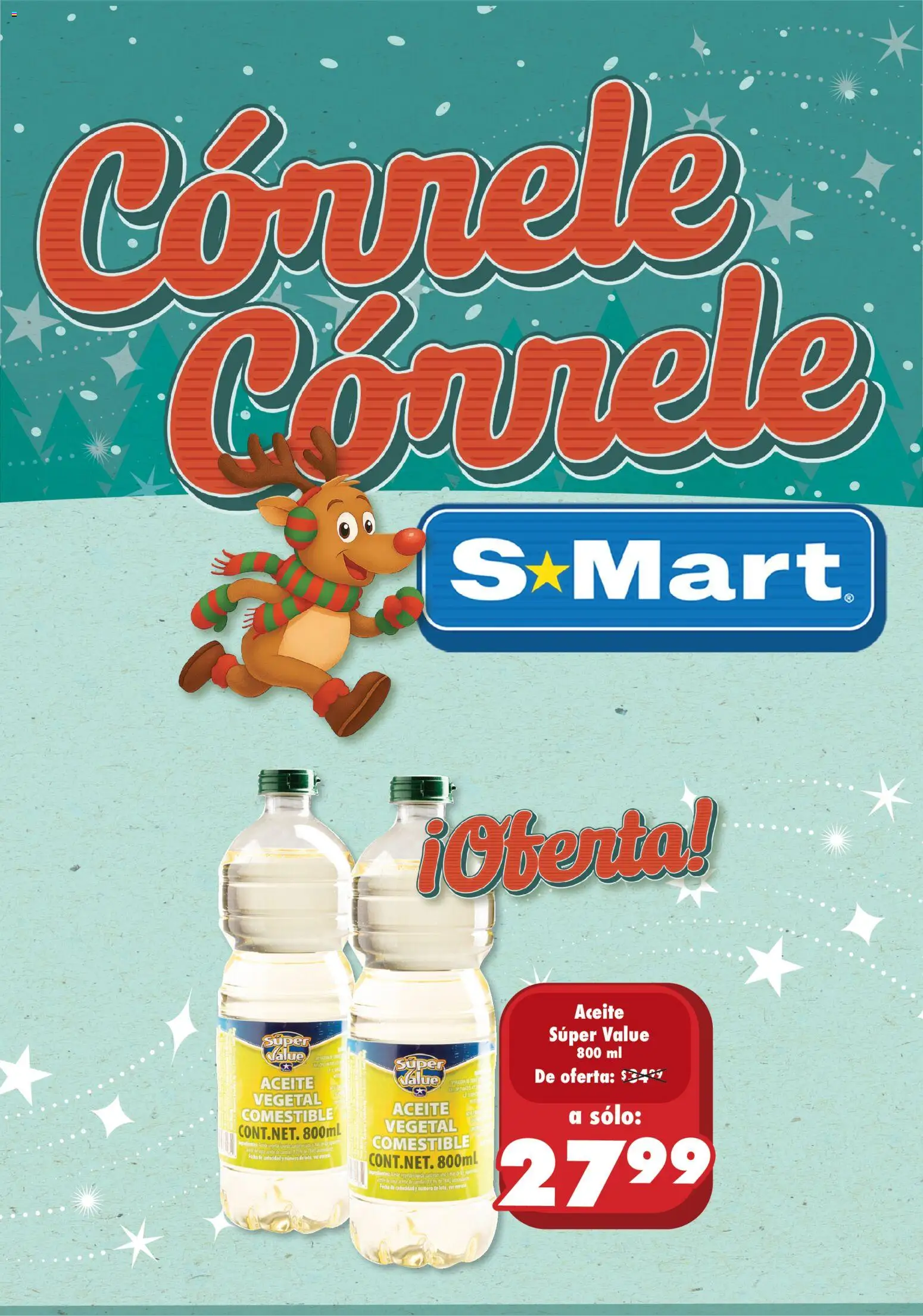 Nuevas ofertas de S-Mart válidas en toda la República Mexicana desde el 04.11.2025. ¡Encuentra las mejores ofertas en S-Mart folleto Ofertas de Feria Juárez! | Página: 2 | Productos: Aceite