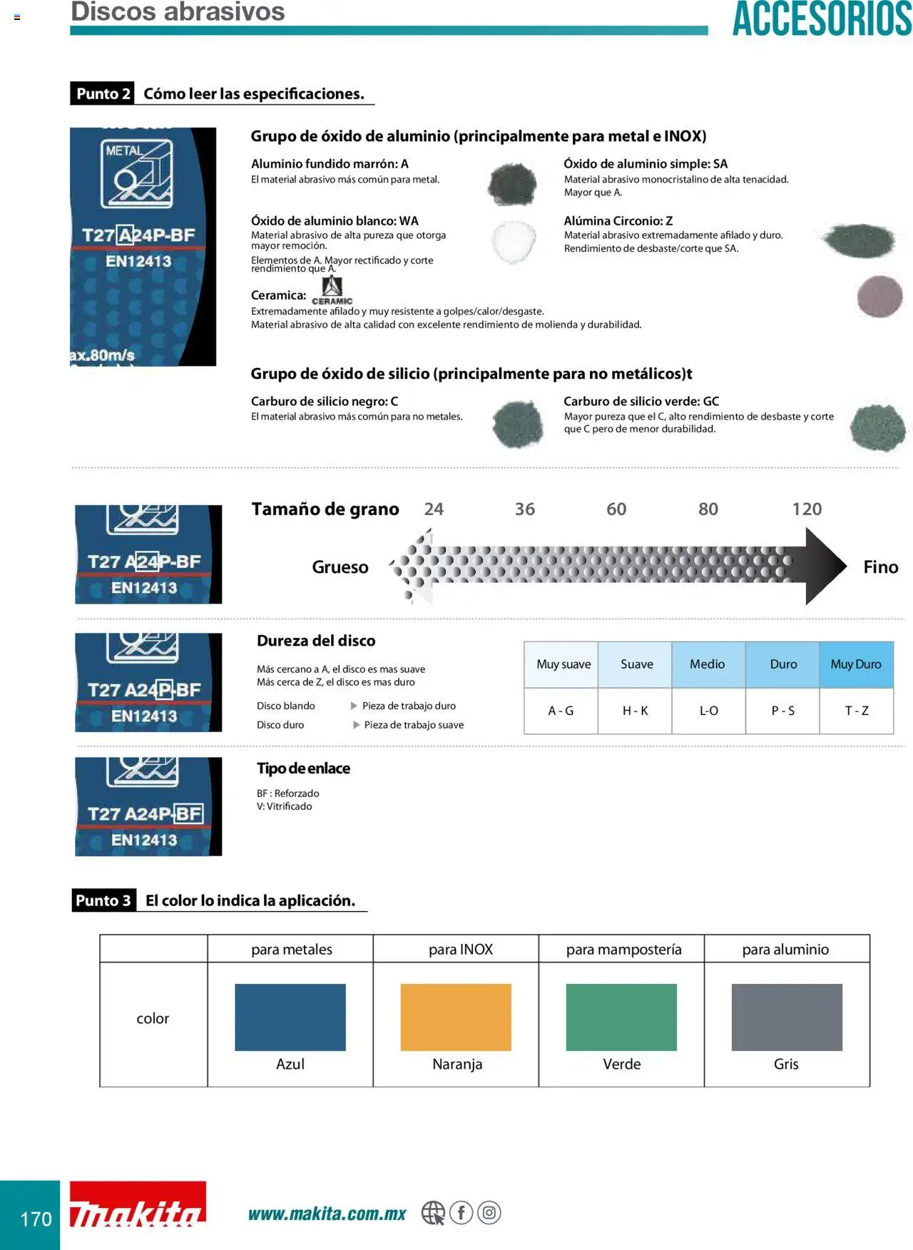 Nuevas ofertas de Makita válidas en toda la República Mexicana desde el 08.07.2024. ¡Encuentra las mejores ofertas en Makita catálogo Accesorios! | Página: 170 | Productos: Disco