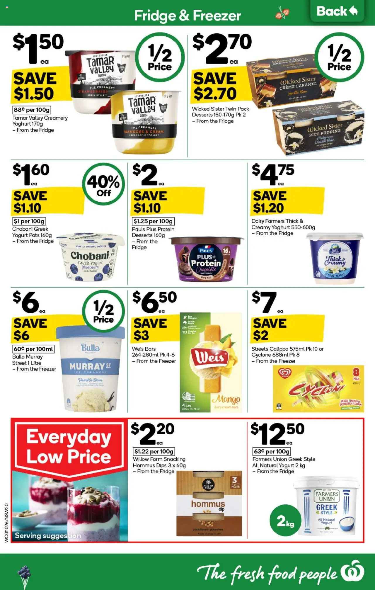 Woolworths catalogue - valid from 01.10.2025 | Page: 18 | Products: Yoghurt, Chocolate, Strawberries, Mango