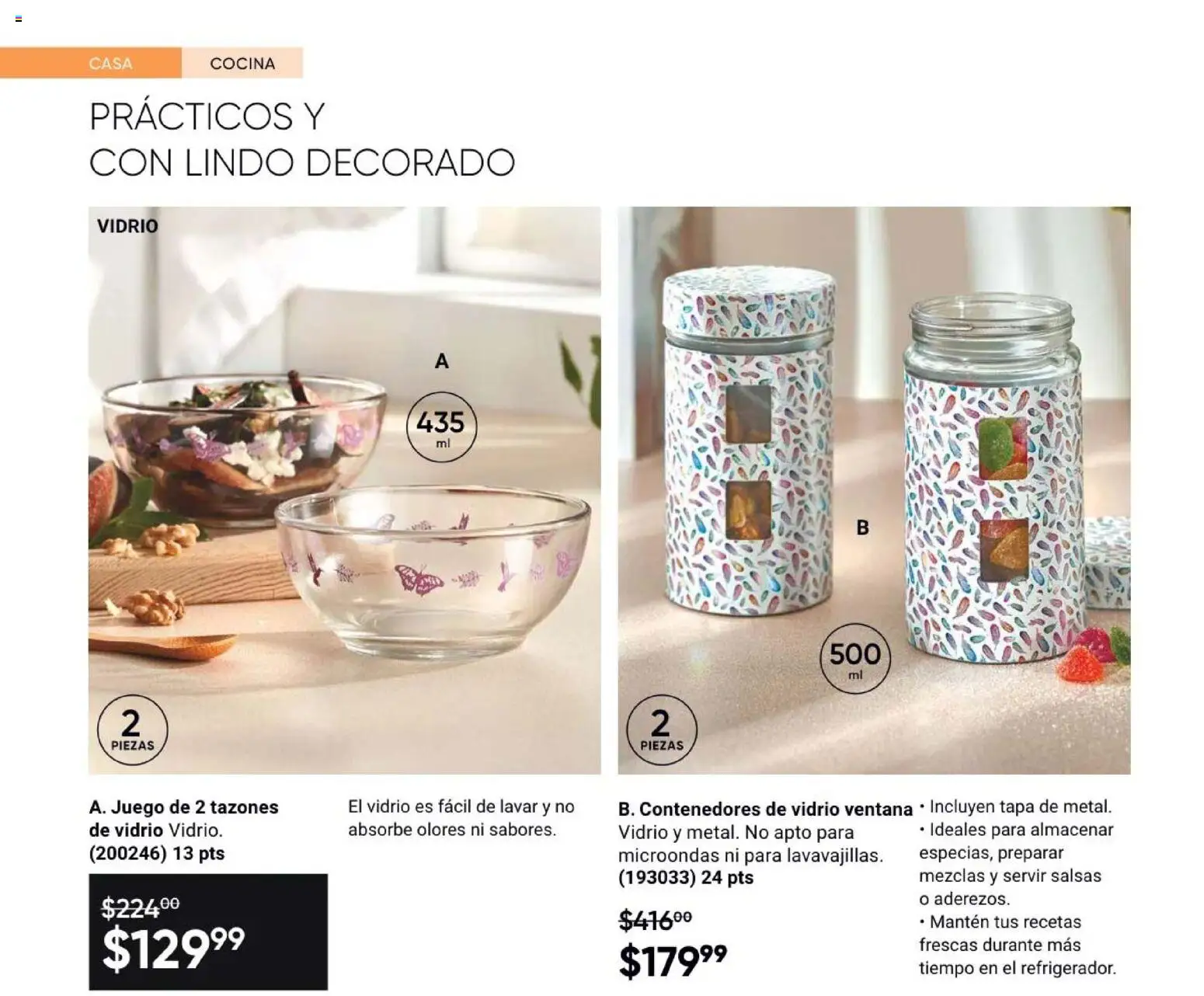 Nuevas ofertas de AVON válidas en toda la República Mexicana desde el 13.03.2026. ¡Encuentra las mejores ofertas en AVON Casa & Estilo 5 2026! | Página: 120