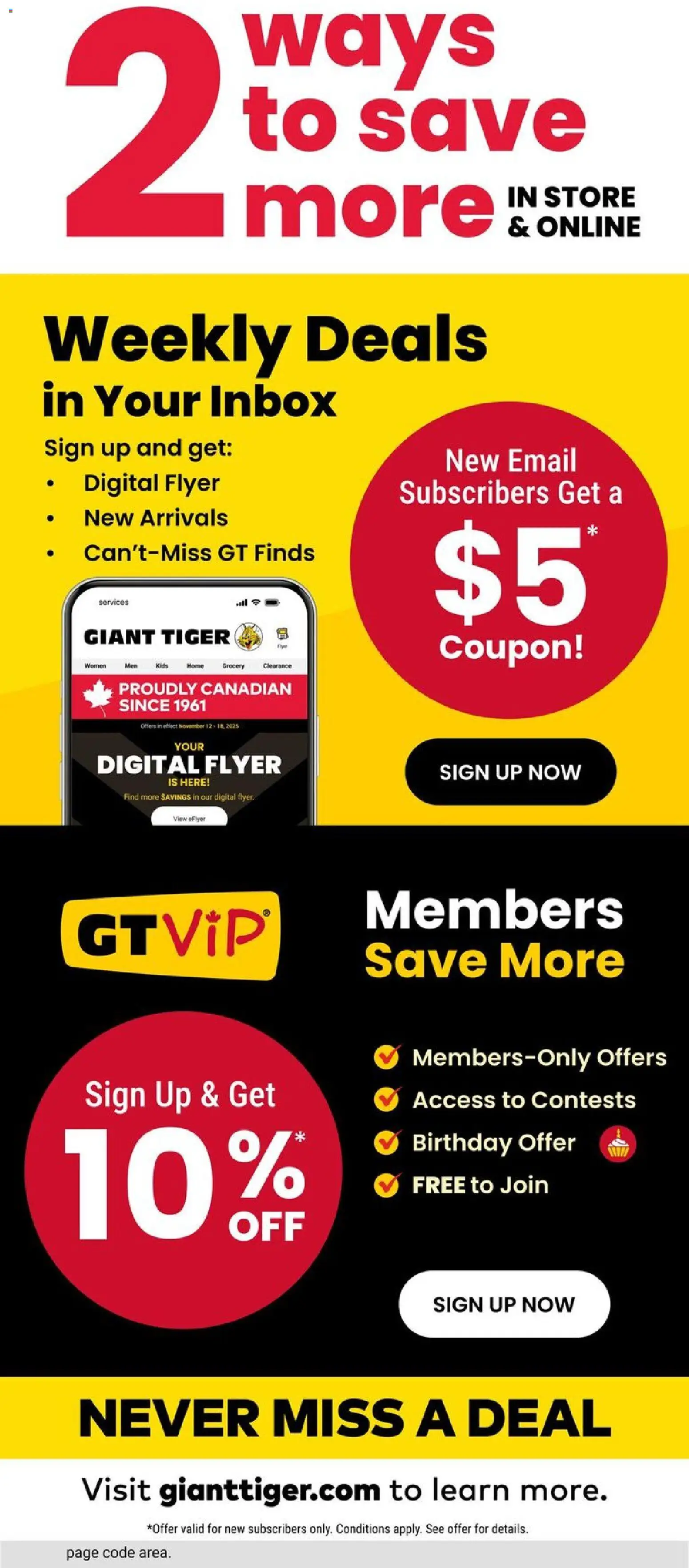 Giant Tiger flyer valid from 25.03.2026 | Page: 16