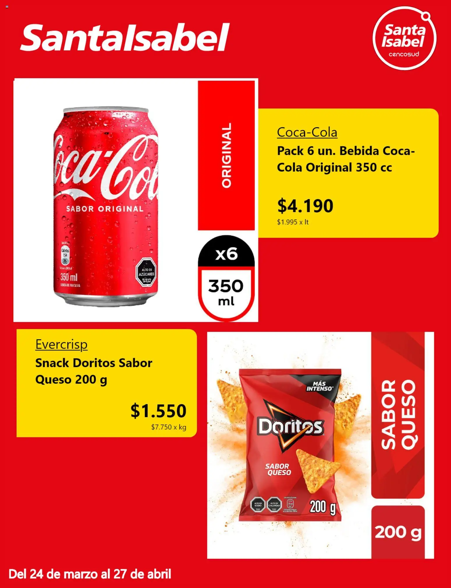 Santa Isabel ofertas  │ válido desde el 24.03.2026 | Página: 5 | Productos: Queso