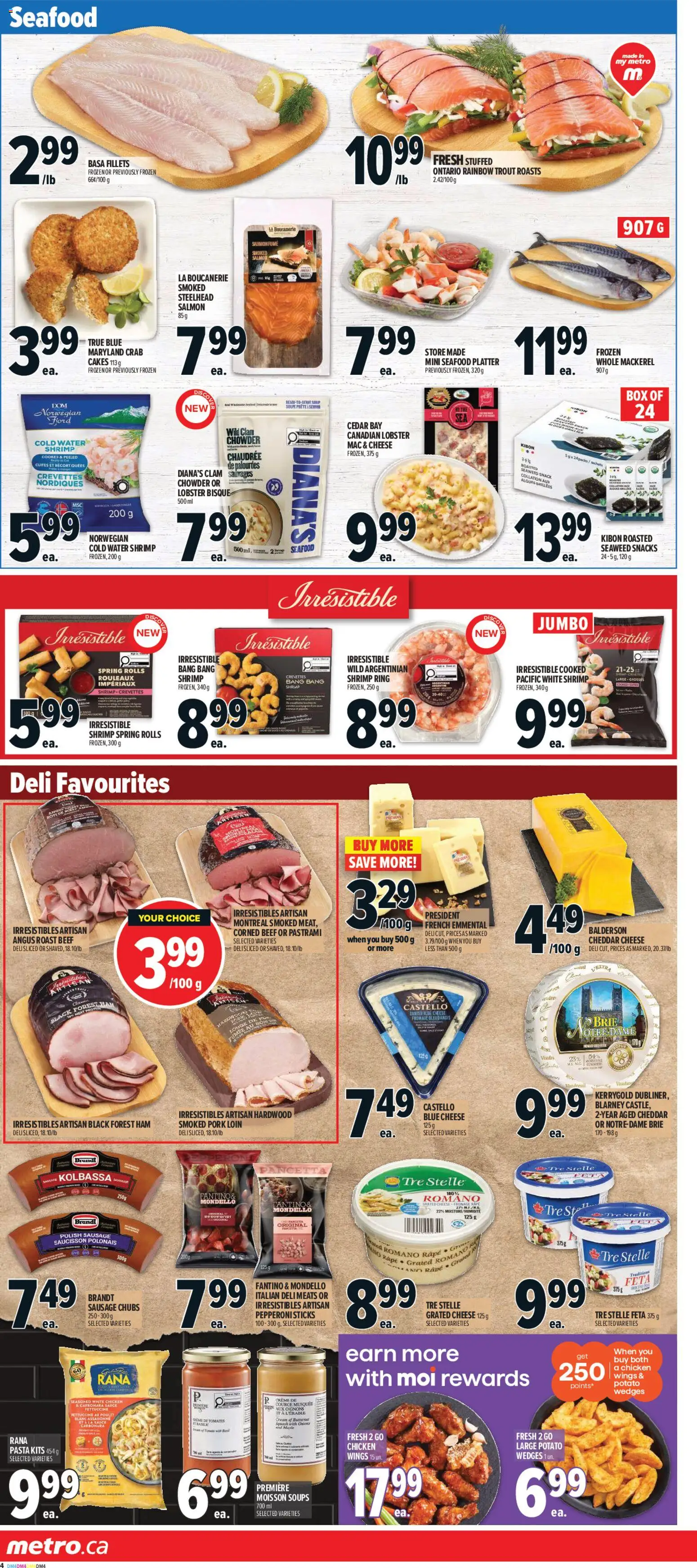 Metro flyer valid from 09.04.2026 | Page: 8 | Products: Cream, Box, Cheese, Pork