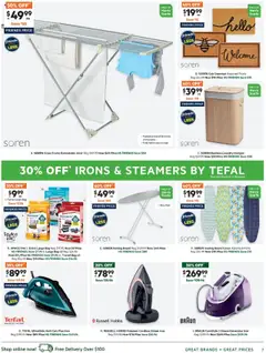 Preview of Harris Scarfe Catalogue - valid from 19.09.2025 | Page: 7 | Products: Travel bag, Laundry, Bag, Iron