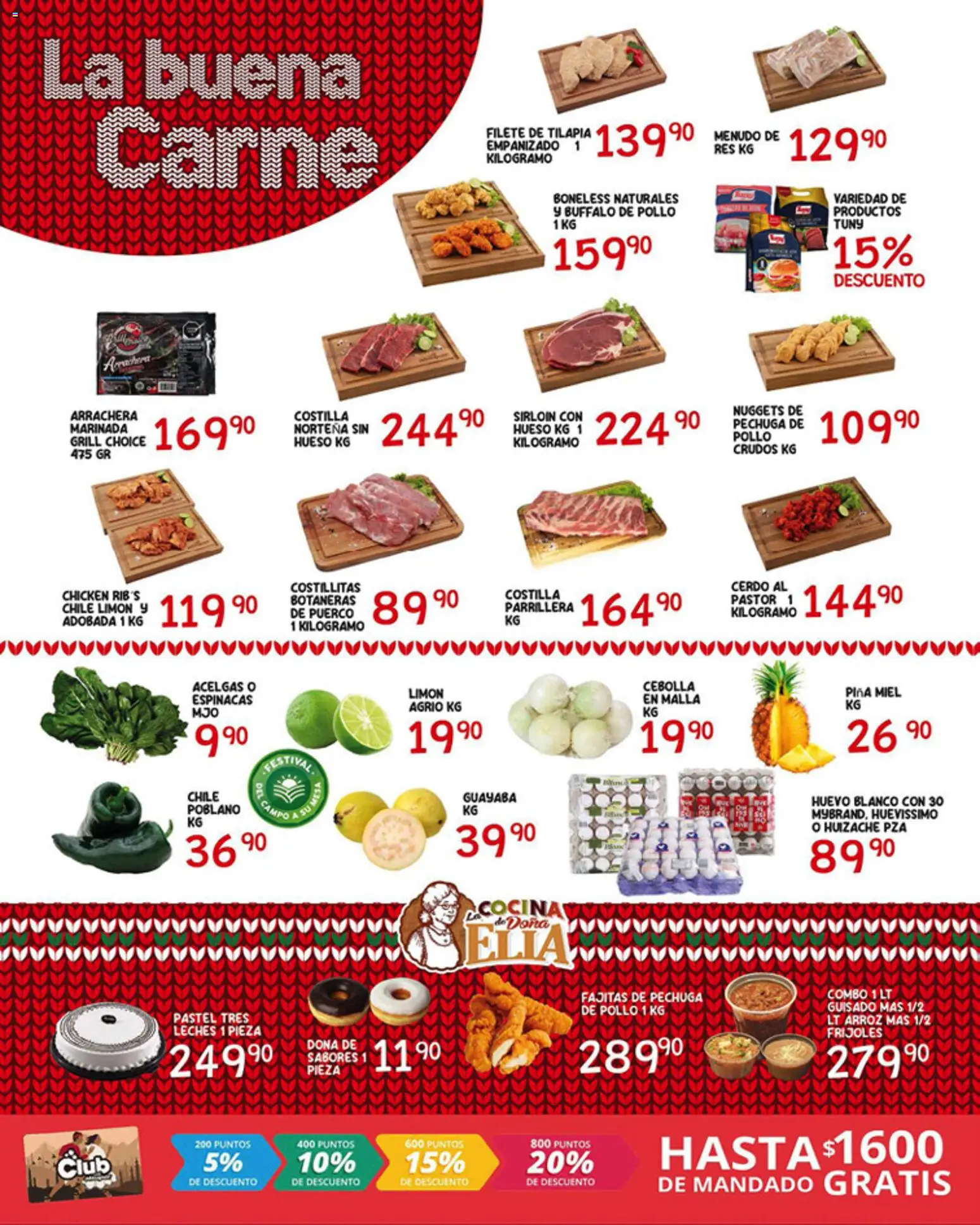 Nuevas ofertas de Alsuper válidas en toda la República Mexicana desde el 21.11.2025. ¡Encuentra las mejores ofertas en Alsuper folleto Chihuahua Estado! | Página: 2 | Productos: Cebolla, Pastel, Cocina, Malla