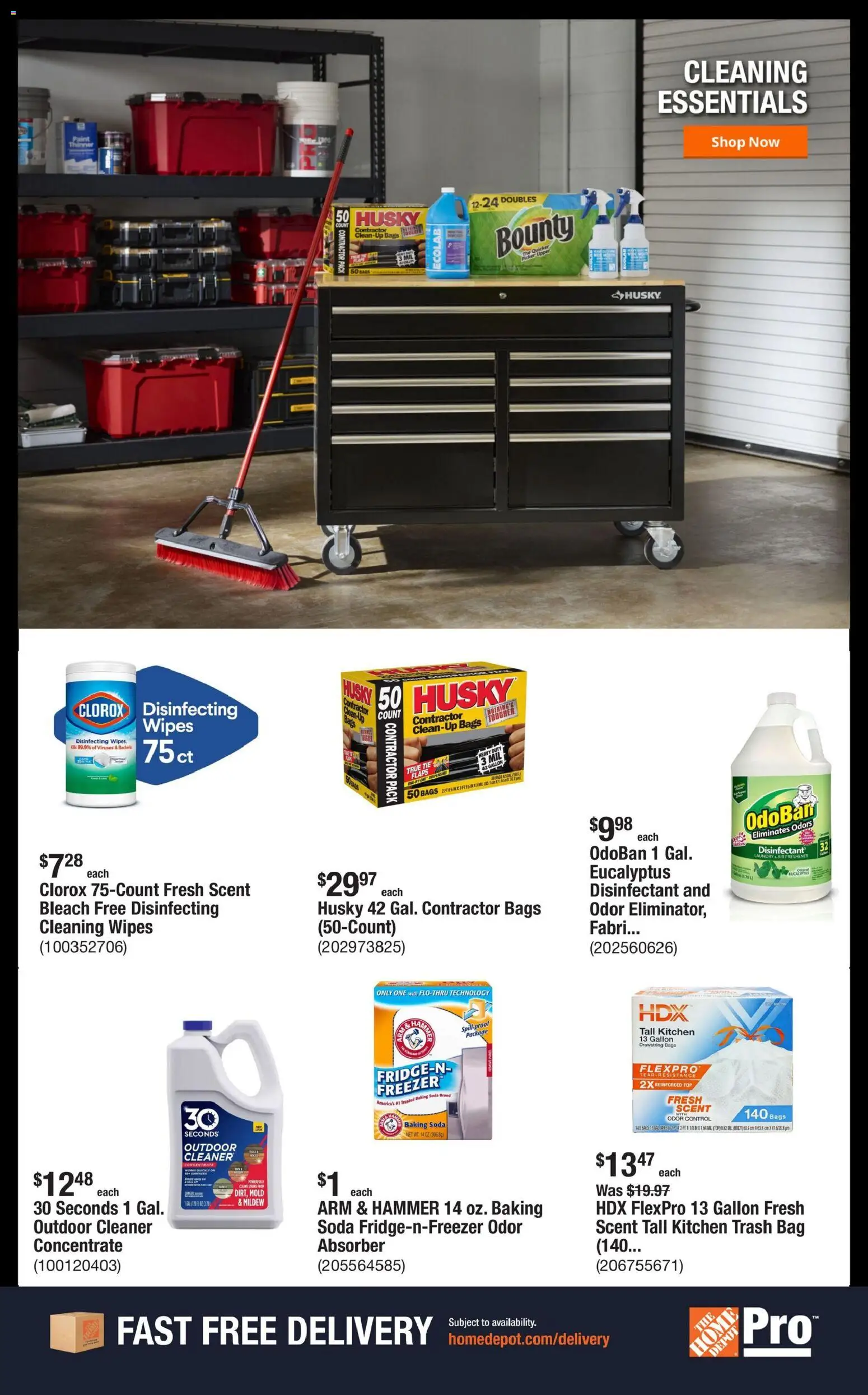 Home Depot Shop Pro Ad - OH - valid from 19.01.2026 | Page: 5 | Products: Picker, Hammer, Bag, Freezer