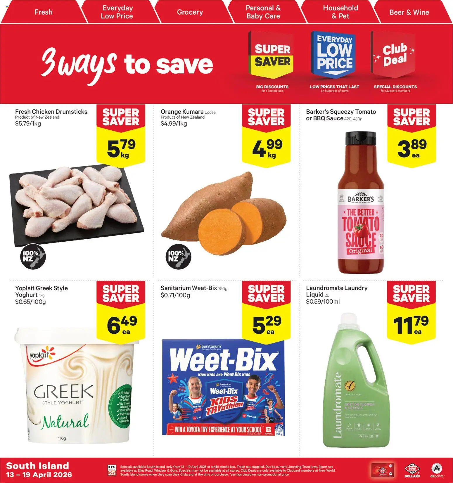 New World catalogue from 13.04.2026 | Page: 1