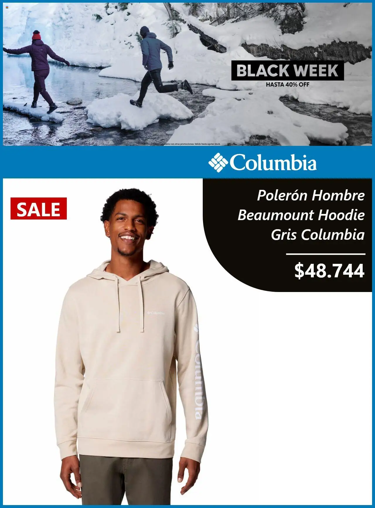 Columbia ofertas  │ válido desde el 01.08.2025 | Página: 3 | Productos: Poleron