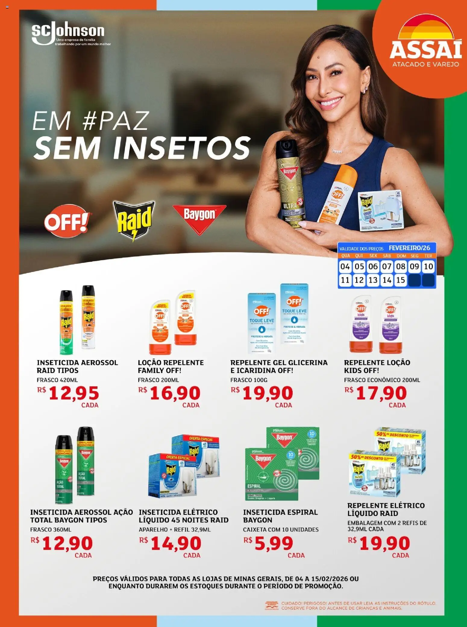 Assaí Atacadista Folheto - válido de 04.02.2026 | Página: 1