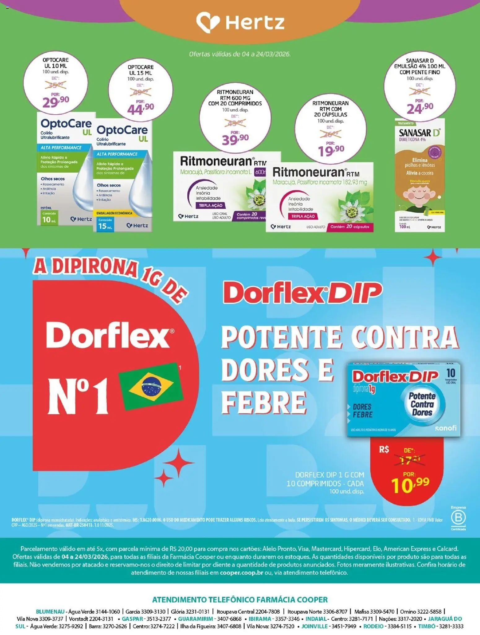 Cooper Folheto - válido de 04.03.2026 | Página: 8 | Produtos: Pente