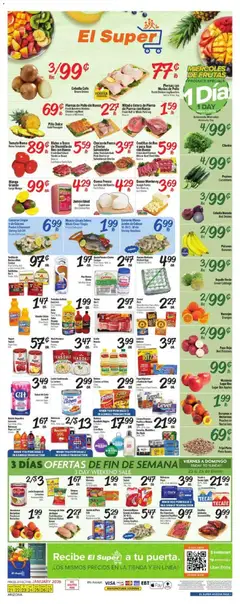 Preview of El Super weekly ads valid from 21.01.2026