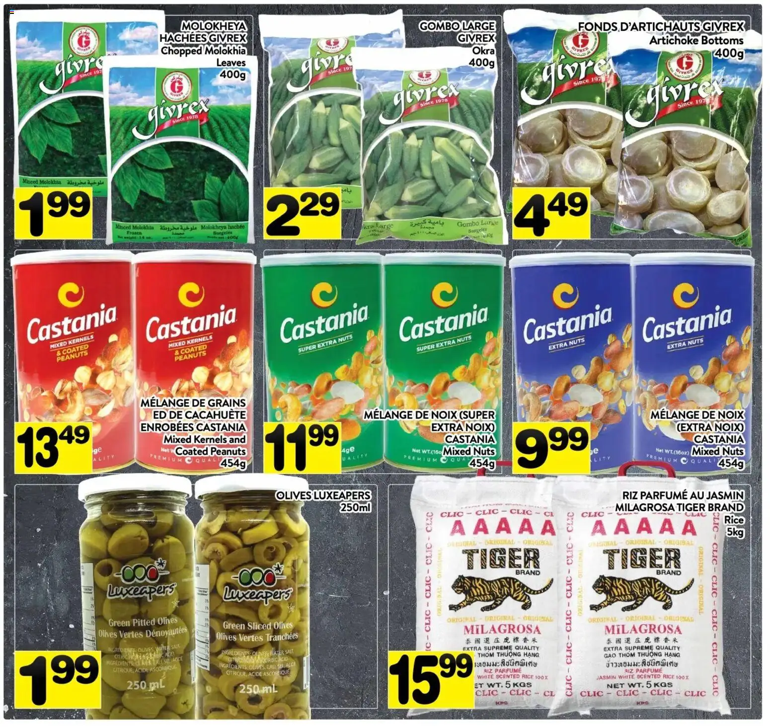 Pa Supermarché flyer valid from 20.10.2025 | Page: 8 | Products: Rice, Nuts