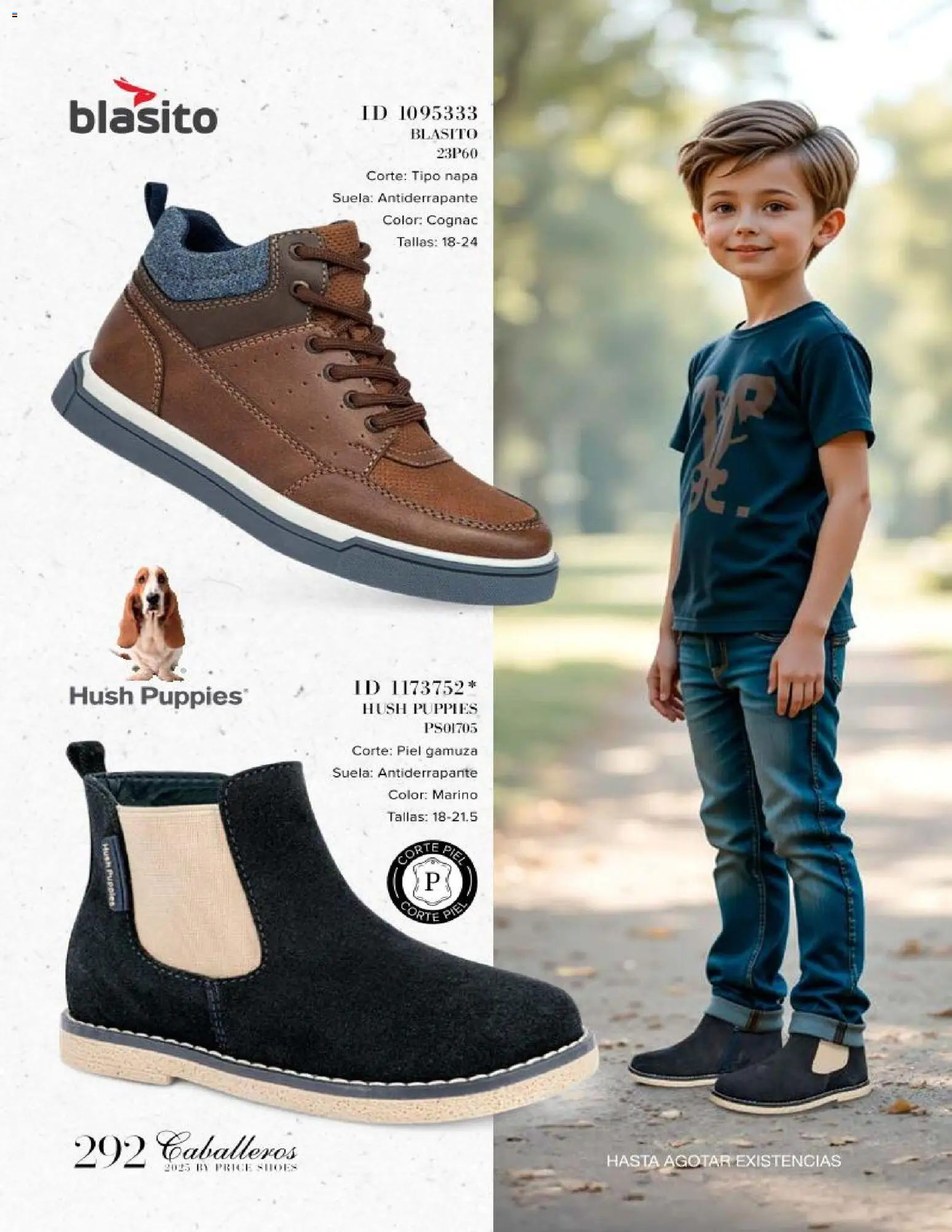 Nuevas ofertas de Price Shoes válidas en toda la República Mexicana desde el 26.11.2025. ¡Encuentra las mejores ofertas en Price Shoes catálogo Caballeros! | Página: 292 | Productos: Gamuza