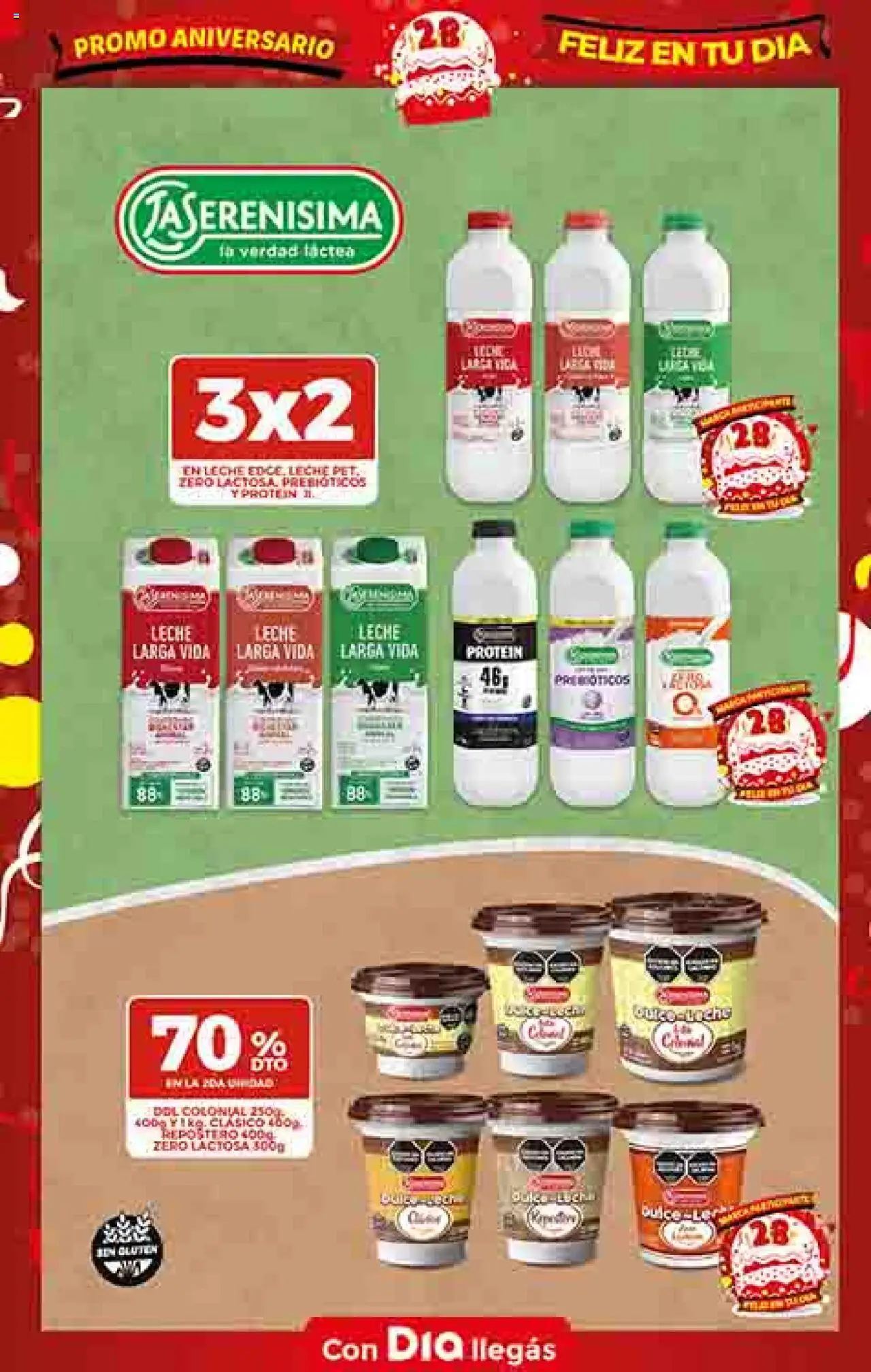 Dia - Ofertas │ válido desde el 24.09.2025 | Página: 13 | Productos: Leche