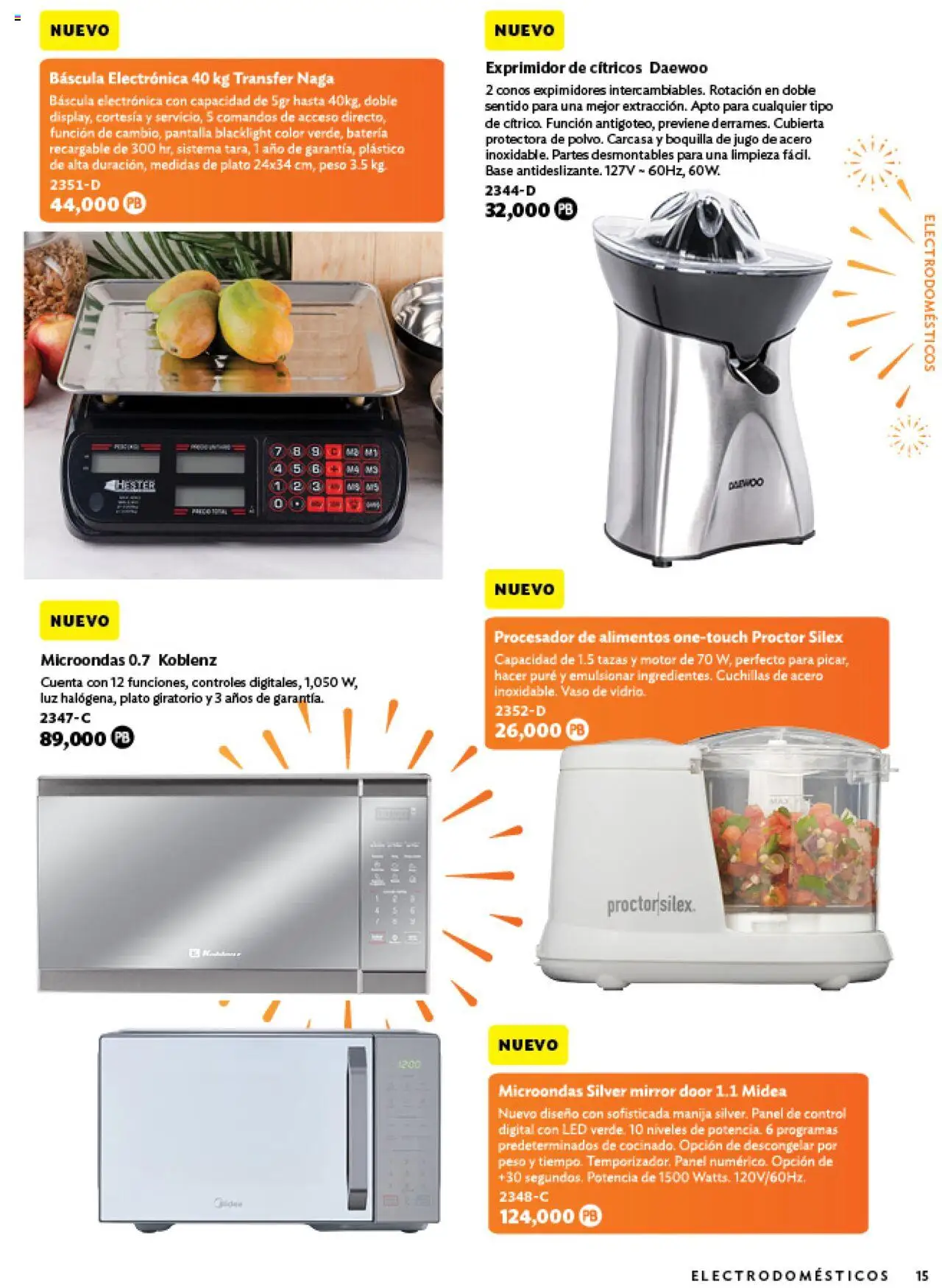Nuevas ofertas de Betterware válidas en toda la República Mexicana desde el 03.06.2025. ¡Encuentra las mejores ofertas en Betterware catálogo Oportunidades! | Página: 39 | Productos: Jugo, Procesador de alimentos, Microondas, Exprimidor