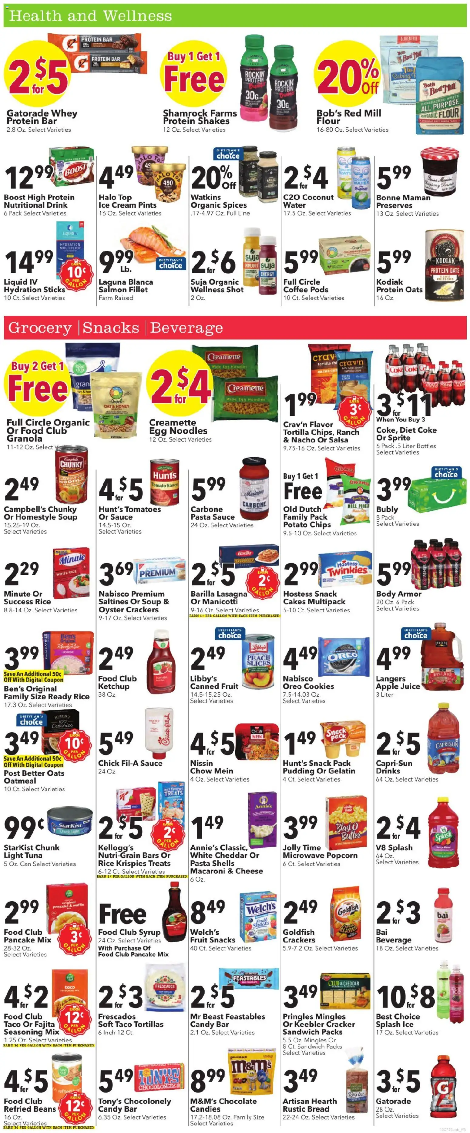 Coborn's Weekly Ad - valid from 10.12.2025 | Page: 5 | Products: Cheese, Ketchup, Cream, Sauce