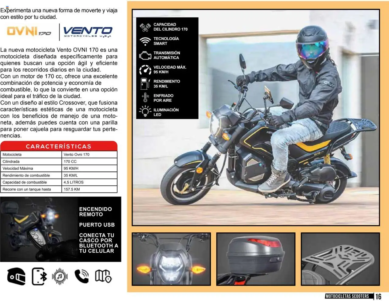 Nuevas ofertas de Cklass válidas en toda la República Mexicana desde el 18.06.2025. ¡Encuentra las mejores ofertas en Cklass catálogo Motos! | Página: 17 | Productos: Usb