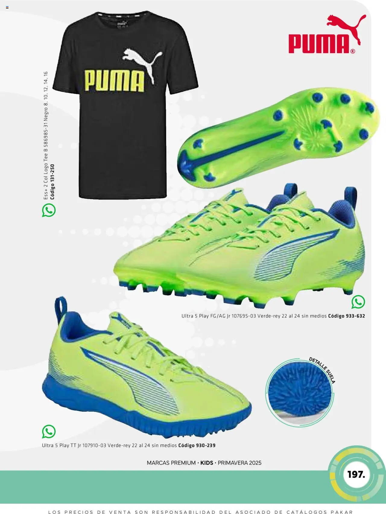 Nuevas ofertas de SC Pakar válidas en toda la República Mexicana desde el 28.02.2025. ¡Encuentra las mejores ofertas en SC Pakar catálogo Premium - Kids! | Página: 197 | Productos: Col