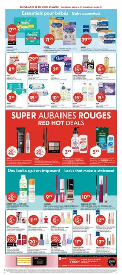 Preview of Pharmaprix weekly flyer / circulaire from shop Pharmaprix valid from 17.04.2026 | Page: 8