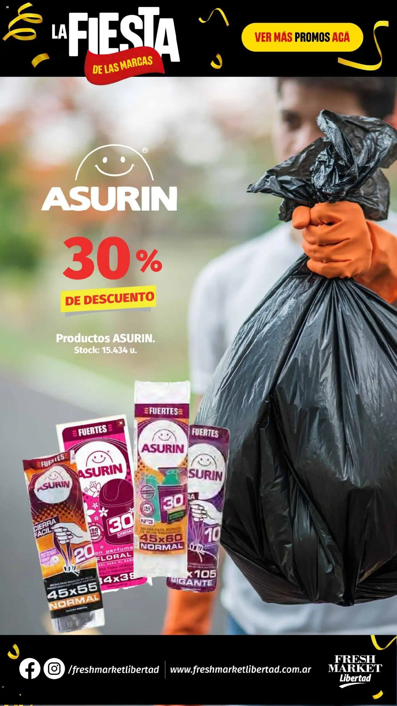 Hipermercado Libertad - La Fiesta  - Fresh │ válido desde el 26.06.2025 | Página: 34 | Productos: Perfume