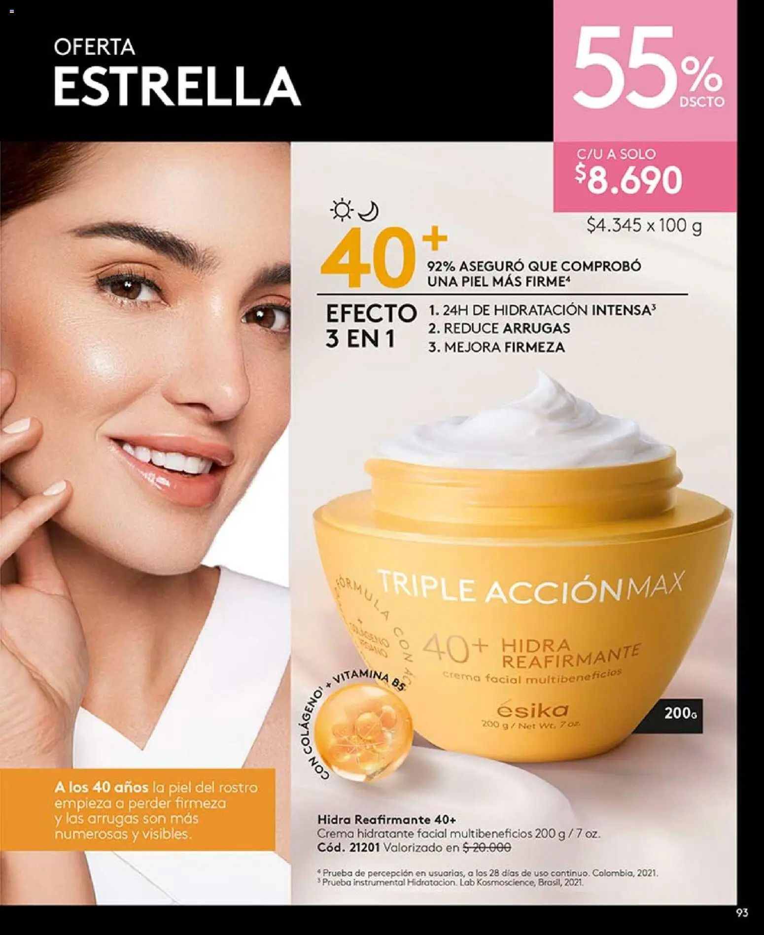 Catálogo Ésika Campaña x │ válido desde el 30.04.2026 | Página: 93 | Productos: Crema