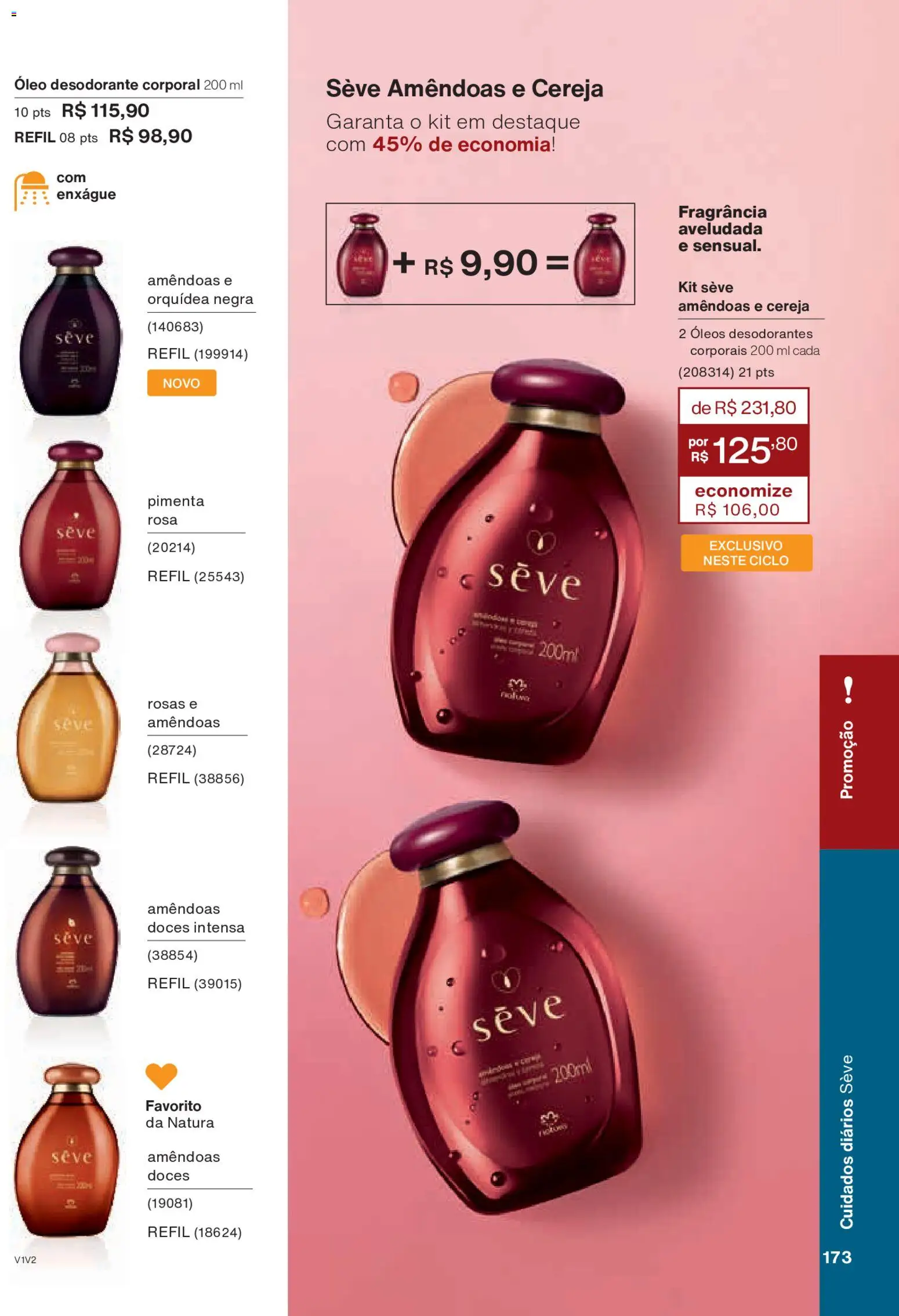 Natura Folheto - válido de 26.11.2025 | Página: 173 | Produtos: Cereja, Pimenta, Doces, Amêndoas